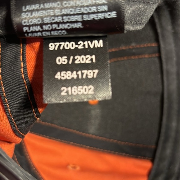 Men Harley Davidson Black Harley Cap Hat - Picture 7 of 7